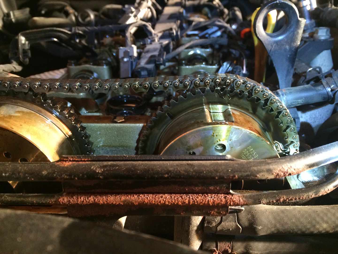 Skipped timing chain....fair warning. Hyundai Genesis Forum